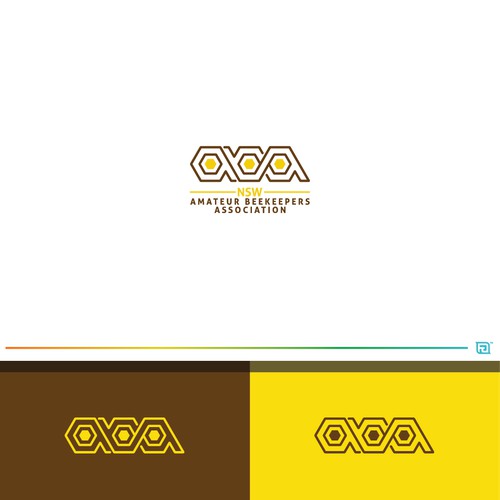 unique logo for beekeeper