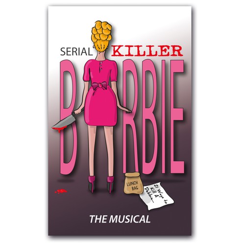 we need a cover image for our musical SERIAL KILLER BARBIE the musical