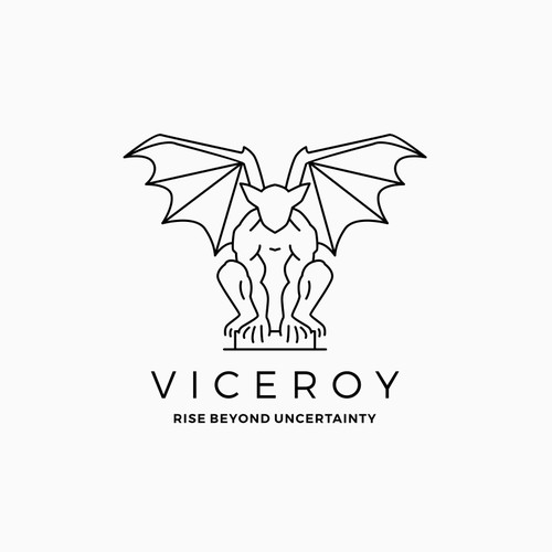 gargoyles logo illustration