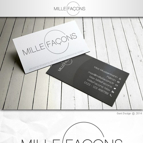 Help us impress with a stylish logo and business card for personal shopping