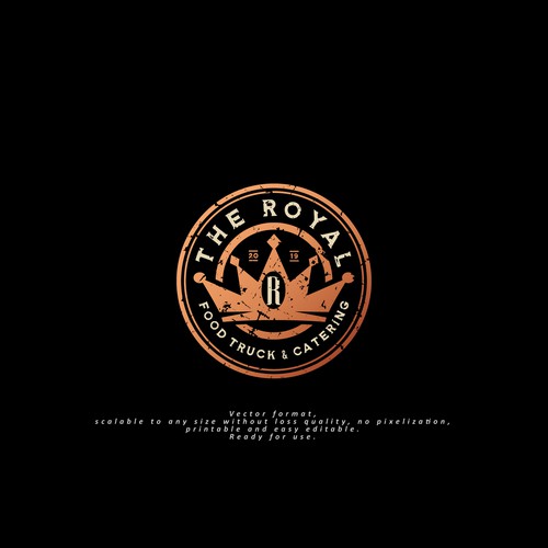 Logo for catering company