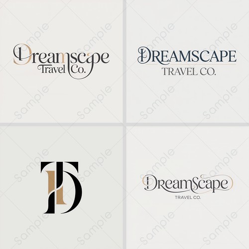 Dreamscape Travel Co. Logo Design