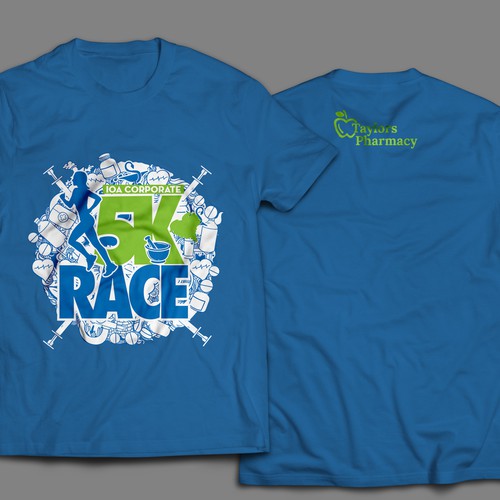 5K Race T-Shirt IOA Corporate