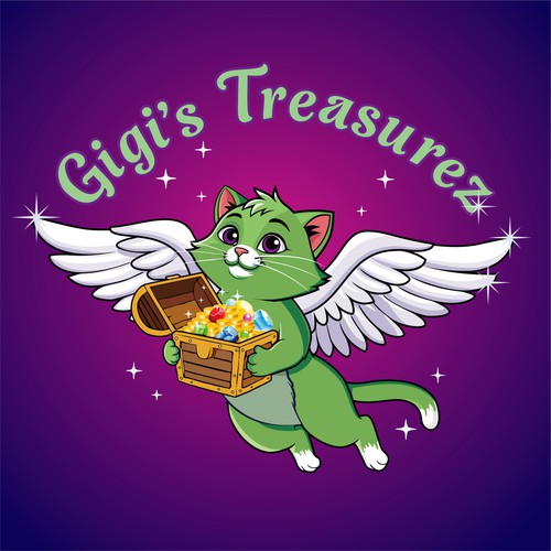 "GIGI'S TREAZUREZ" LOGO