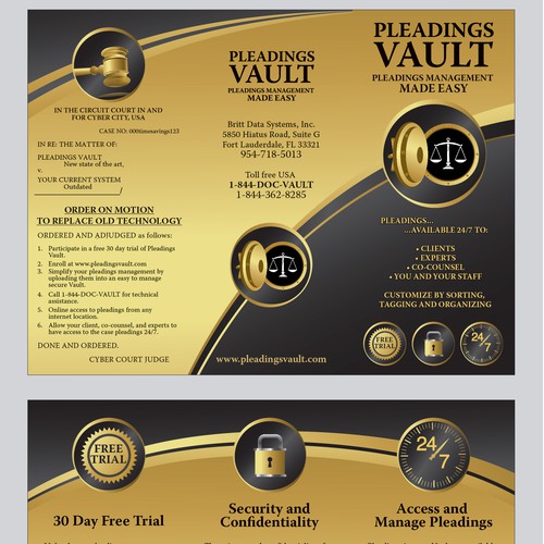 Help us vault to success with a new brochure