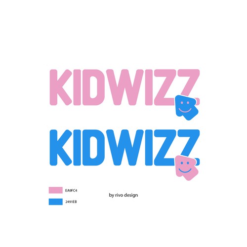 Kidwizz logo concept for Kidwizz