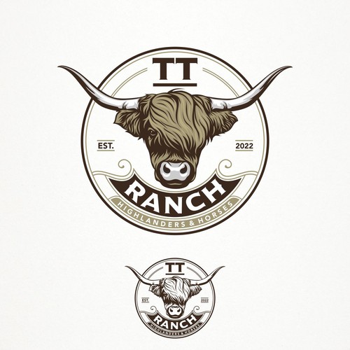 TT Ranch Logo Design