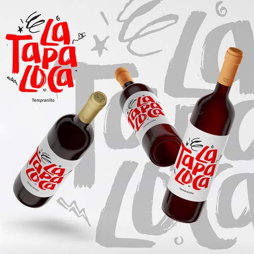 Wine label design