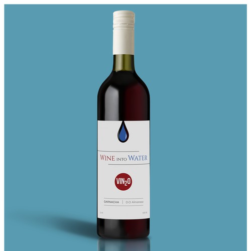 Wine label design