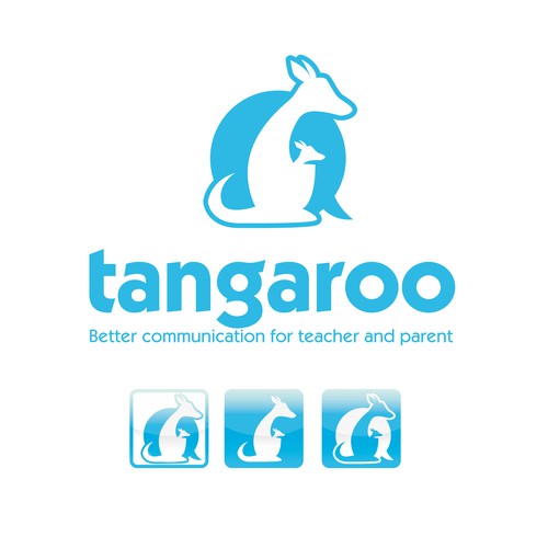 Create logo for teach&parent engagement mobile app "Tangaroo"