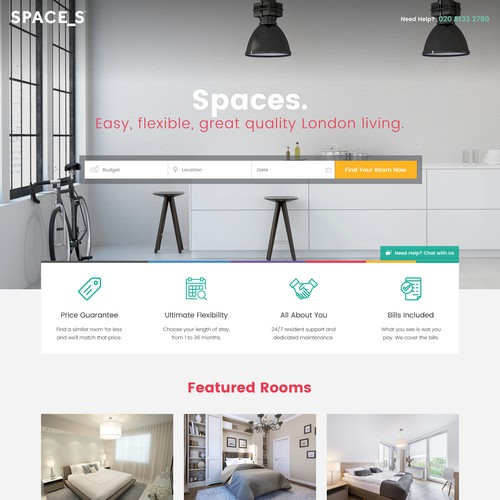 Web design for Spaces