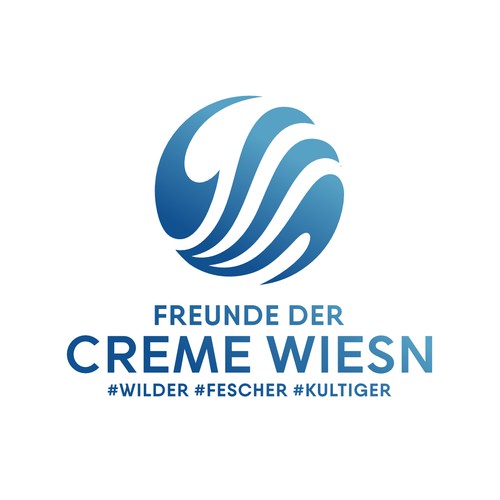 Logo design for FREUNDE DER CREME WIESN