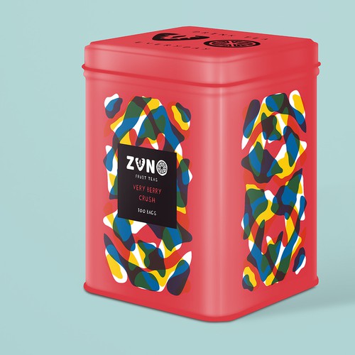 ZUNO Fruit Teas Packaging