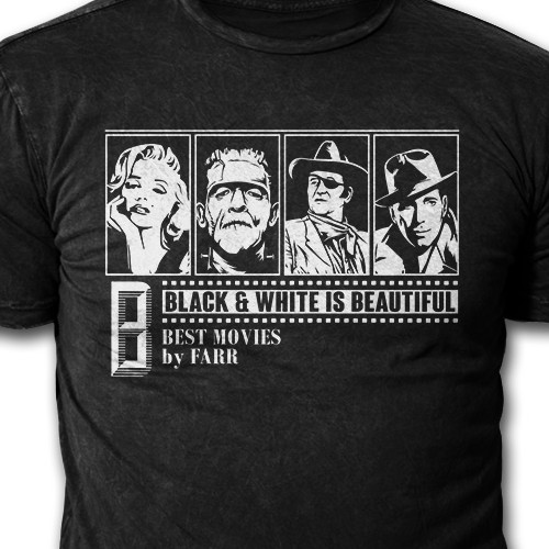 Create a cool T-Shirt for BestMoviesByFarr.com!