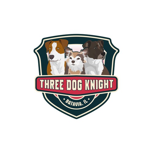 Logo Three Dog Knight