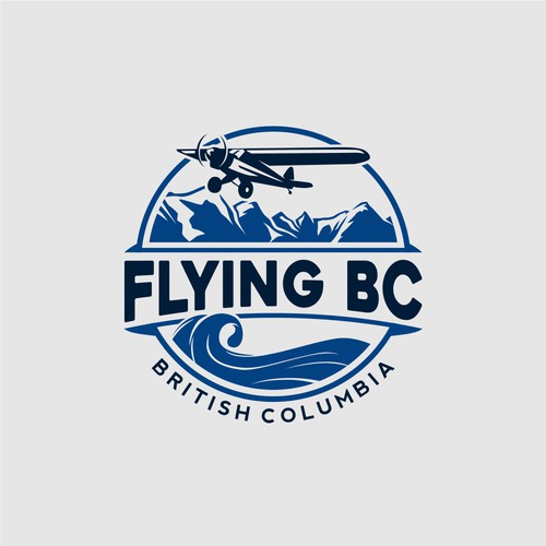 Stylized logo for aviation company