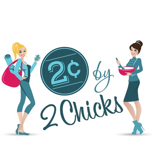 Create a winning logo design for 2 hot chicks up and coming new company!