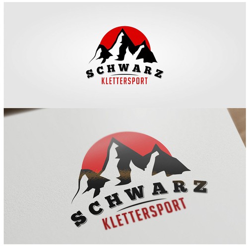 Logokonzept für Klettersport Onlineshopp 