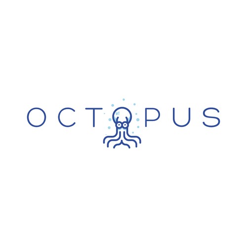 Minimal Octopus Logo