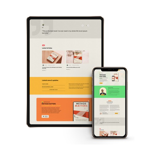 Method Matters – Author Website & Book Brand System