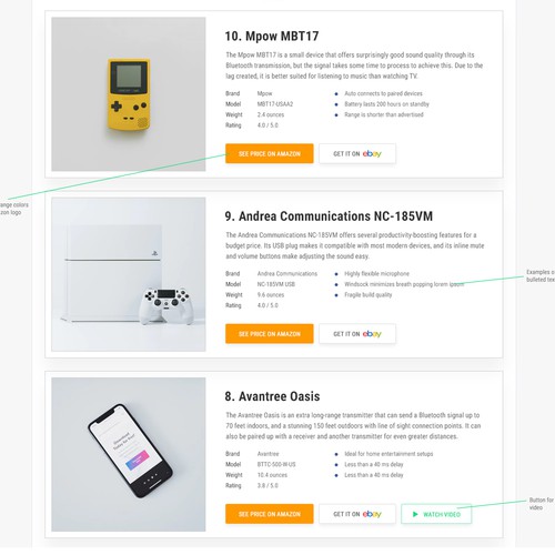 Section Product Design