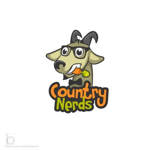 Logo Design for Country Nerds