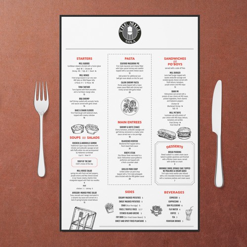 Menu Design