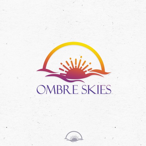 Sunset logo concept