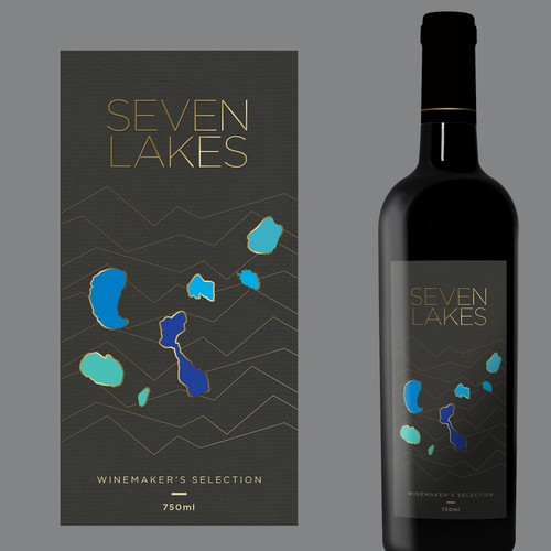 Label for a premium wine brand