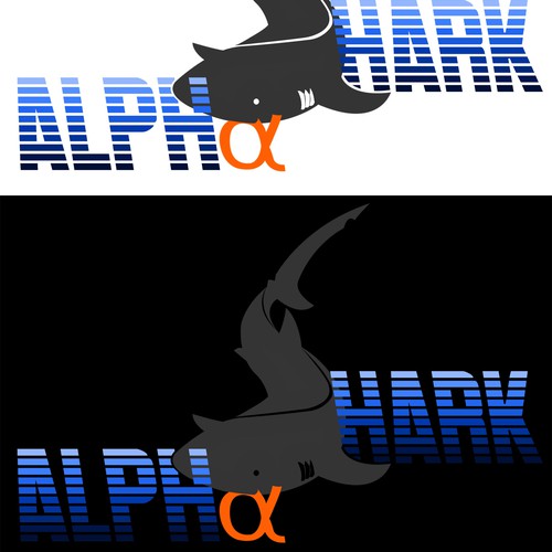 Create a logo for Alpha Shark