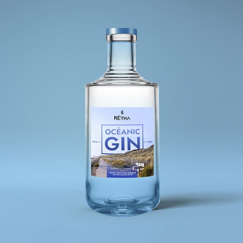 Label for gin