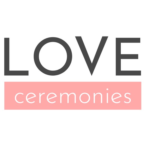 Design concept for a wedding ceremony company