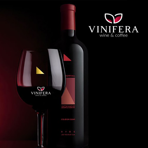 Vinifera wine & coffee  Logo By Pavel_design