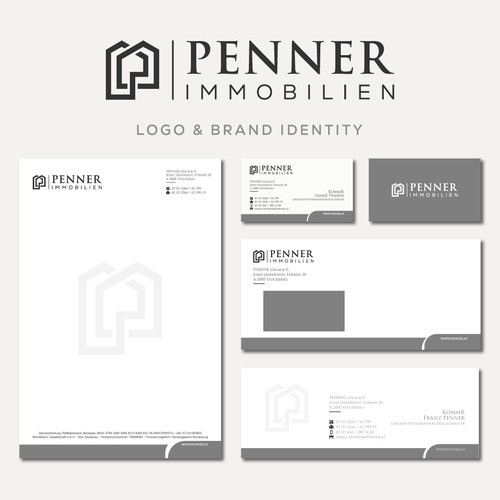 Penner Immobilien — Logo & Brand Identity Design