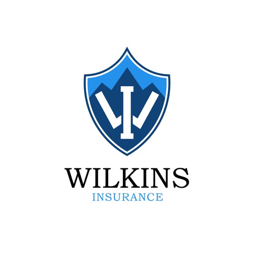 Wilkins insurance logo design