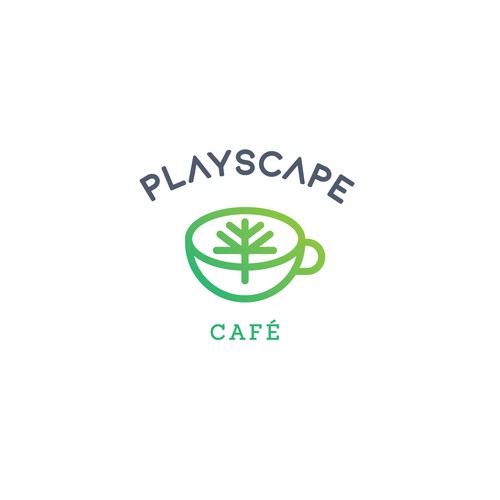 Logo Design for Cafe and Children Playground