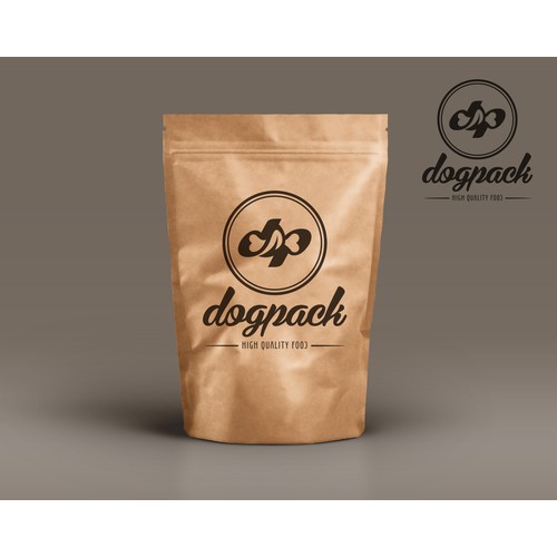 Logo for a personalized Dog Food delivery service