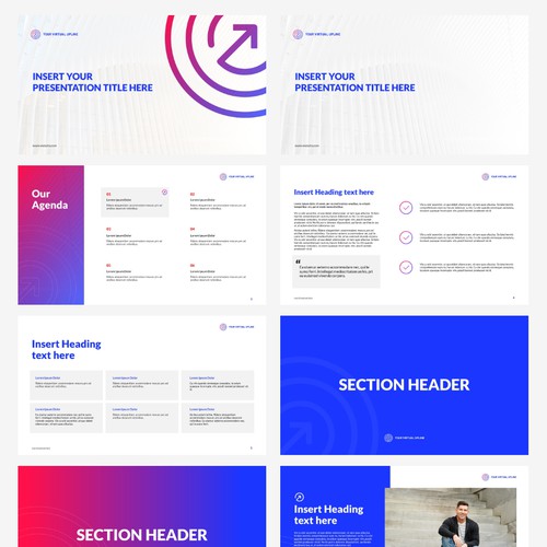 Clean Bold Vibrant Powerpoint Template