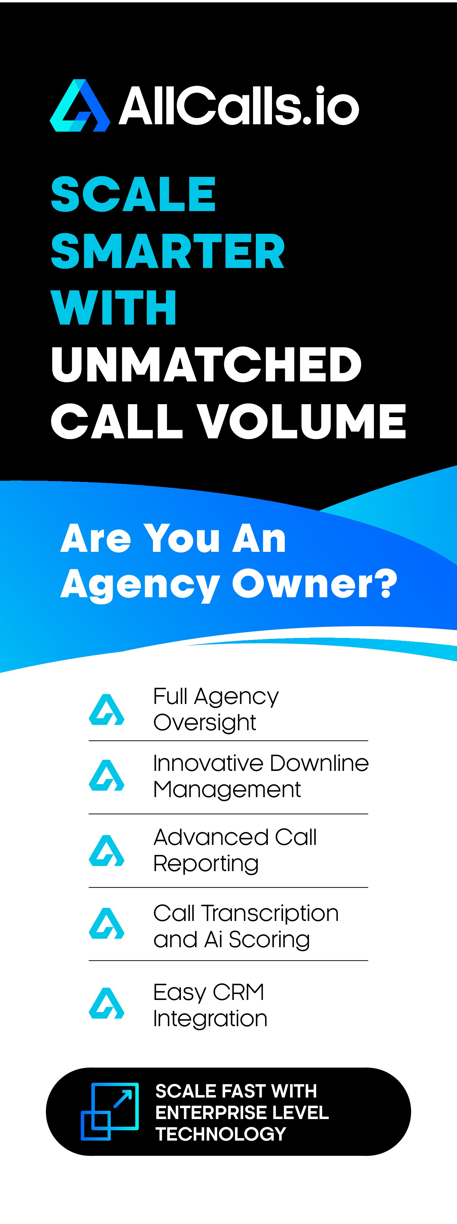 Help AllCalls.io Stand Out: Tradeshow Banner Design Needed