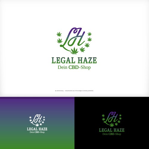 Logo for Cannabis Marijuana Marihuana CBD Shop