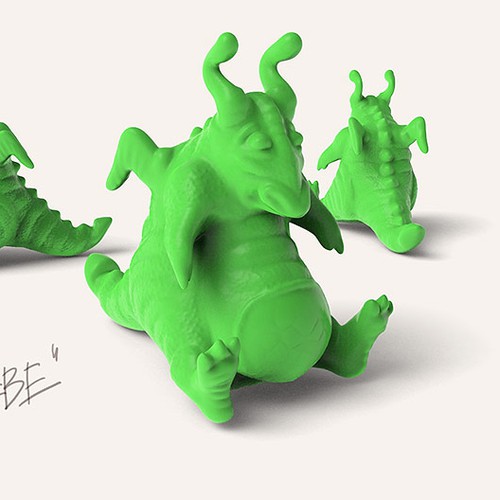 Friendly Monster toy design