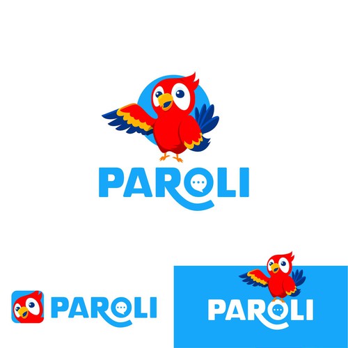 Playful logo for Paroli