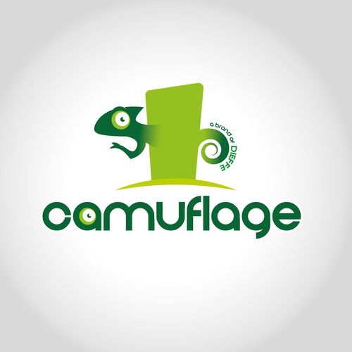 Camuflage logo design