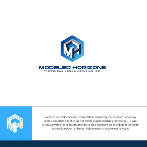 Logo for model making company