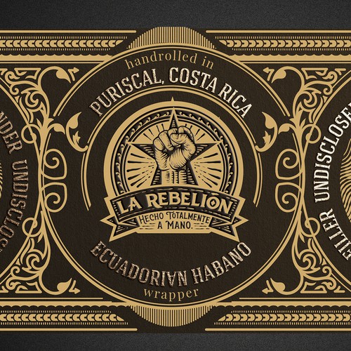 Label for Cigar Brand