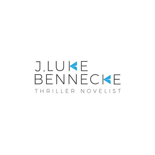 Logo concept for J.Luke Bennecke writer
