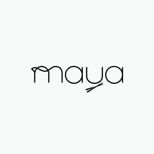 wordmark for sushi brand
