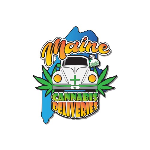 Logo design for Maine Cannabis Deliveries