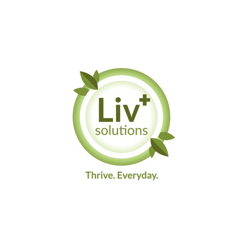 Liv+ logo deisgn
