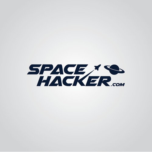 Simple, effective Space monochrome logo